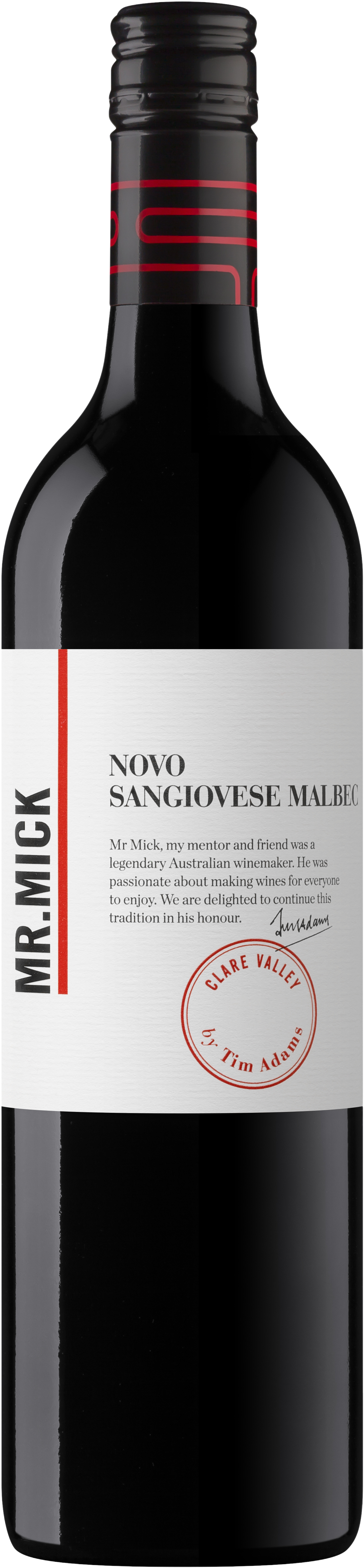 Mr Mick Novo Clare Valley Sangiovese 2015